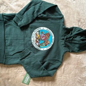 Parks Project Kids Adventure Hoodie - Forest Green